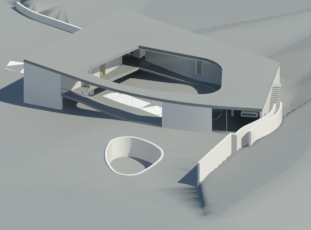 L's works Estudio en Revit de la Casa White O